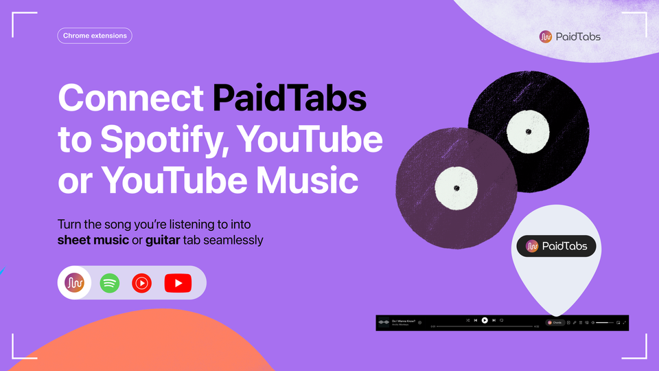 Download PaidTabs Chrome Extension For Instant Chords & Tabs